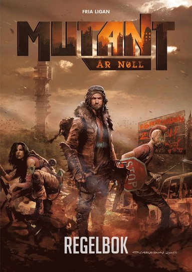 Mutant : år noll. Regelbok (inbunden)