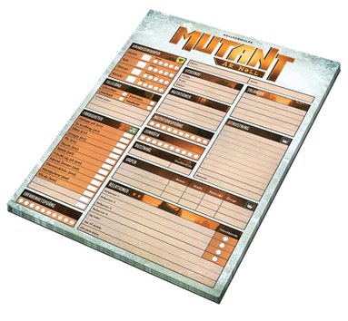 Mutant: r noll. Rollformulrsblock (inbunden)