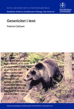 Genericitet i text (häftad)