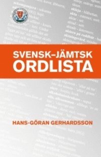 Svensk - jmtsk ordlista (inbunden)