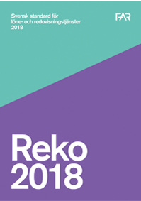 Reko - Svensk standard för redovisnings- och lönetjänster 2018 (kartonnage)