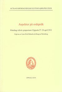 Aspekter p ordsprk (hftad)