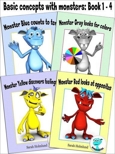 Basic concepts with monsters: Book 1 - 4 (e-bok)