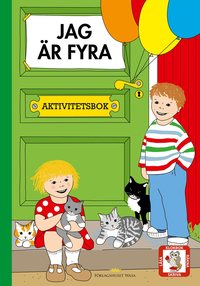 Omslag: Jag är fyra : aktivitetsbok