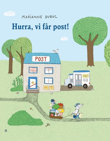 Hurra, vi får post! (inbunden)
