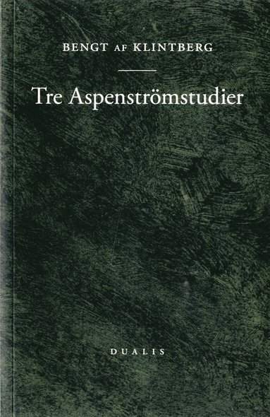 Tre Aspenstrmstudier (pocket)