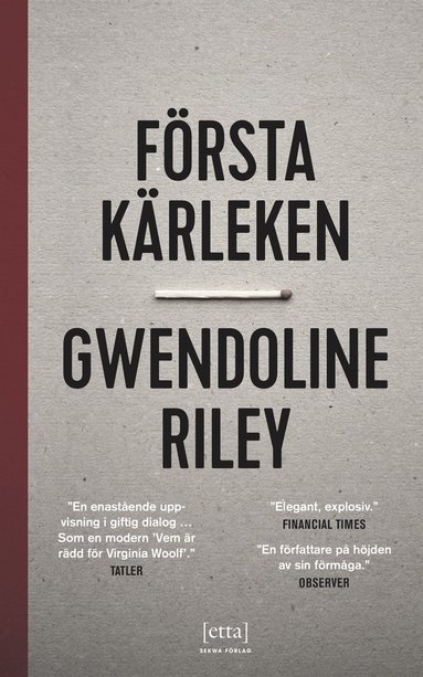 Frsta krleken (inbunden)