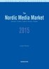 The Nordic media market 2015