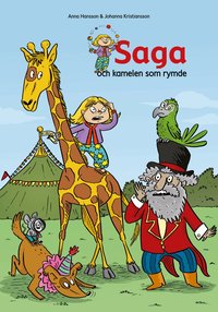Omslag: Saga och kamelen som rymde