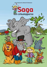 Omslag: Saga och cirkuslopporna