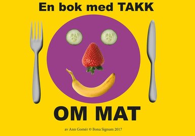 En bok med TAKK om mat