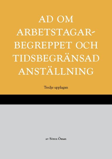 AD om arbetstagarbegreppet och tidsbegrnsad anstllning (hftad)