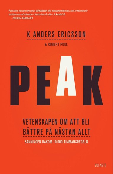 Peak : vetenskapen om att bli bttre p nstan allt (inbunden)