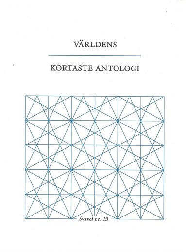 Vrldens kortaste antologi (hftad)