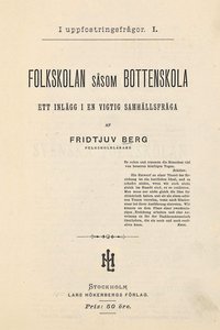 Folkskolan såsom bottenskola som bok, ljudbok eller e-bok.