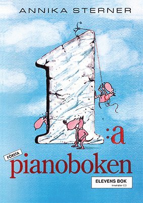 Första Pianoboken inkl cd (inbunden)