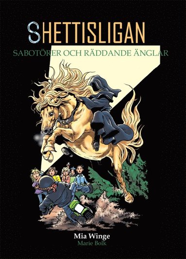 Sabot�rer och r�ddande �nglar (kartonnage)