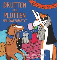 Omslag för Drutten och Plutten Halloweenpartyt
