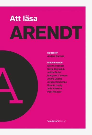 Att lsa Arendt (inbunden)
