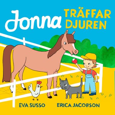 Jonna trffar djuren (inbunden)