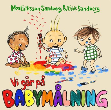 Vi går på babymålning (inbunden)