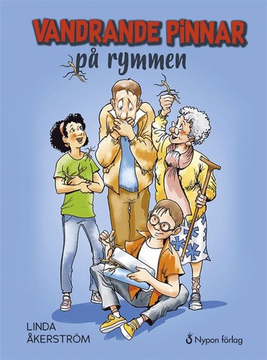 Vandrande pinnar på rymmen (ljudbok)