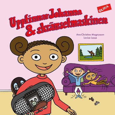 UppfinnarJohanna & skrmselmaskinen (inbunden)