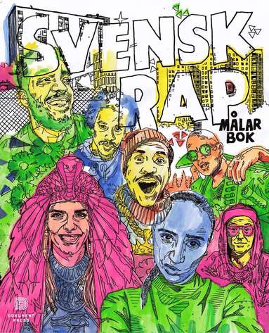 Svensk Rap mlarbok (inbunden)