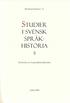Studier i svensk språkhistoria 5