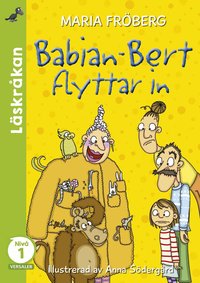 Omslag: Babian-Bert flyttar in