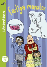 Omslag: Farliga monster