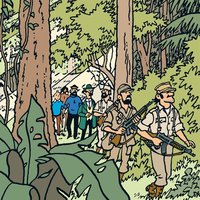 Tintin hos gerillan (ljudbok)