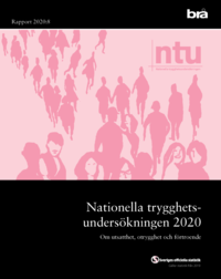 Nationella trygghetsundersökningen NTU 2020. Brå rapport 2020:8 : Om utsatt (häftad)