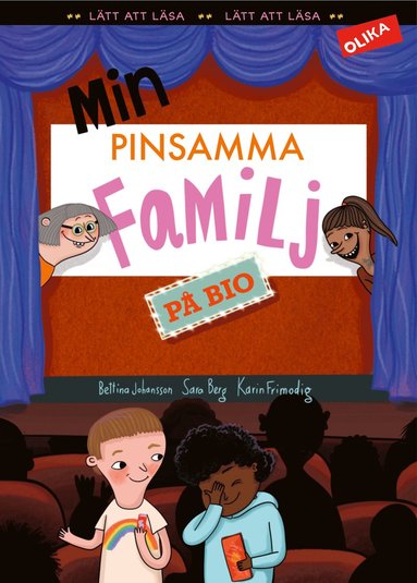 Min pinsamma familj på bio (inbunden)