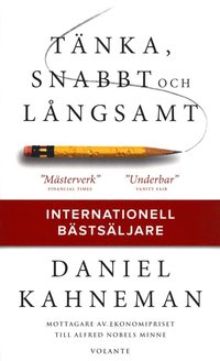 Tänka, snabbt och långsamt som bok, ljudbok eller e-bok.