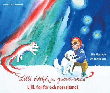 Lilli, farfar och norrskenet (nordsamiska och svenska) (hftad)