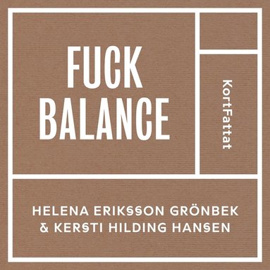 Fuck balance ? Gilla lget och m bttre (ljudbok)