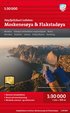 Hyfjellskart Lofoten: Moskenesya & Flakstadya 1:30.000