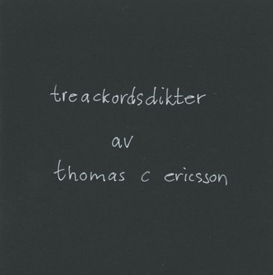 Treackordsdikter (pocket)