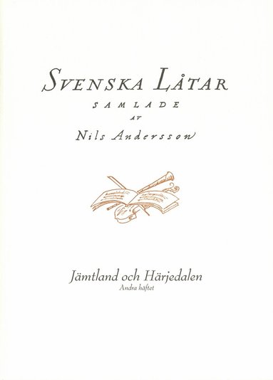 Svenska ltar Jmtland och Hrjedalen, Andra hftet (inbunden)