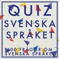 QUIZ : Svenska Sprket (PDF) (e-bok)
