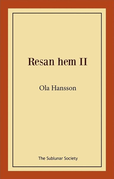 Resan hem II (inbunden)