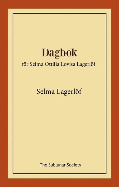 Dagbok : fr Selma Ottilia Lovisa Lagerlf (pocket)