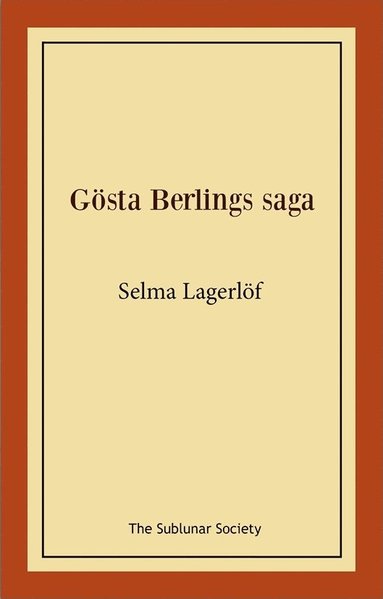 Gsta Berlings saga (pocket)