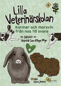 Omslag för Lilla veterinärskolan - kaniner och marsvin från nos till svans