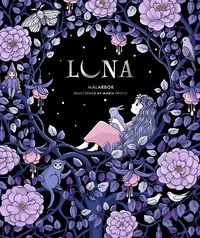 Luna : målarbok (inbunden)