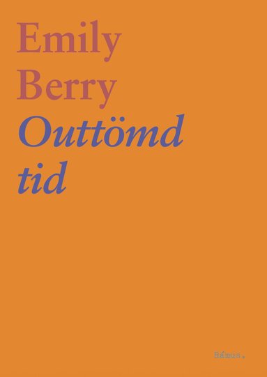 Outtmd tid (inbunden)