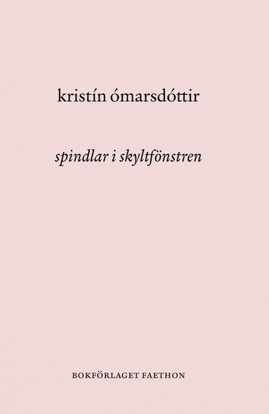 Spindlar i skyltfnstren (hftad)