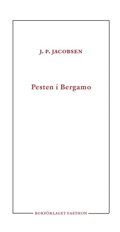 Pesten i Bergamo (häftad)
