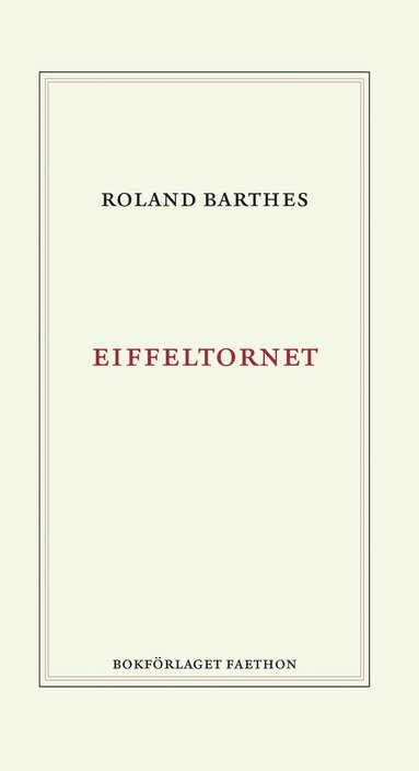 Eiffeltornet (inbunden)